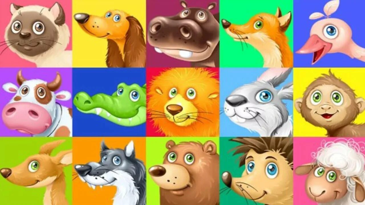 Приложение картинки животных Animals for children Learning Pets Video for kids App for kids - YouTube