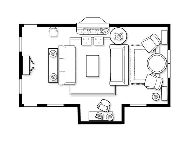 Приложение планировка комнаты с мебелью Eclectic, Multipurpose Living Room Me Likes:For the Home Multipurpose room, Livi