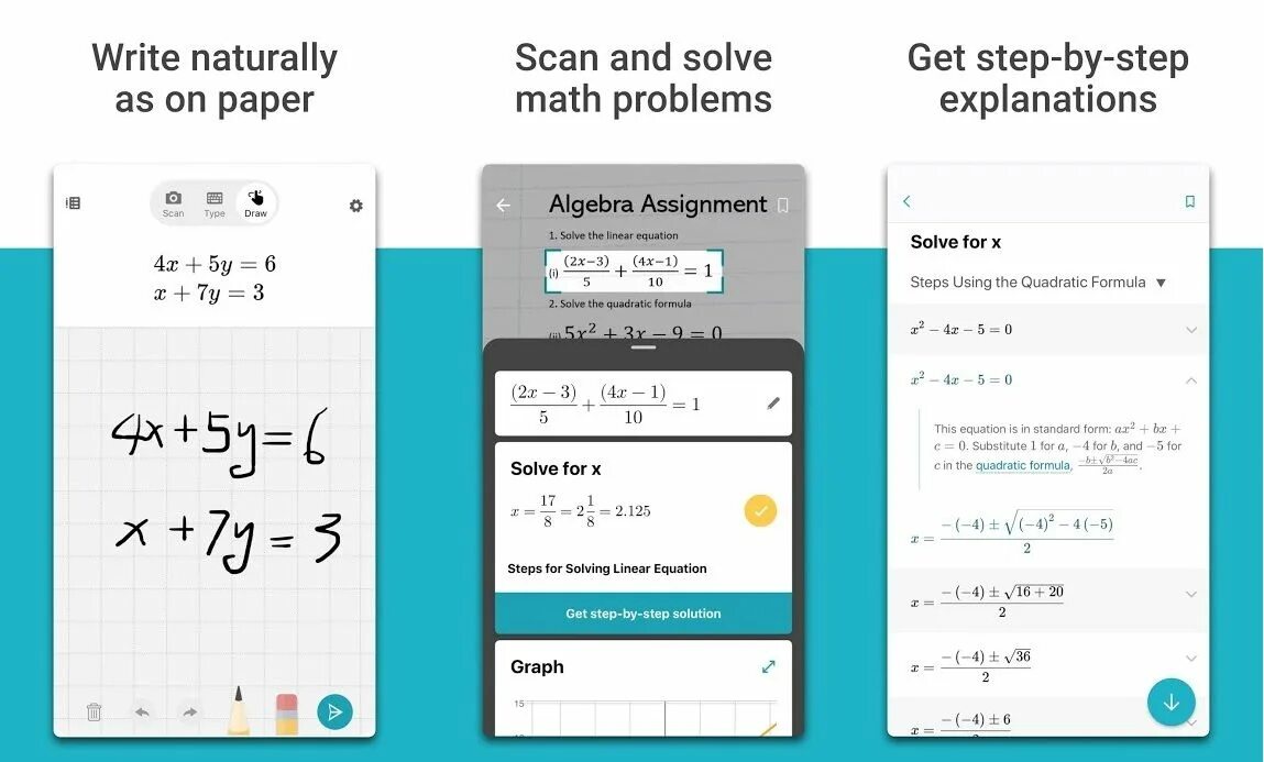 Приложение по фото решить математику Microsoft Brings Math Solver to Android Math solver, Math homework, Answers to m