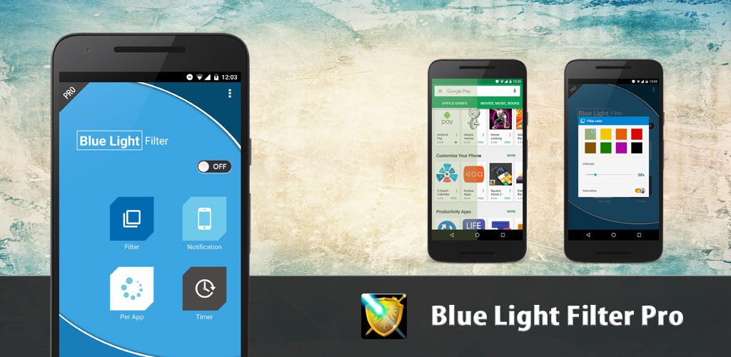 Приложение с синим фильтром для фото Blue Light Filter Pro 2.1.8 Apk for Android in 2021 Light filter, Timer app, Fil