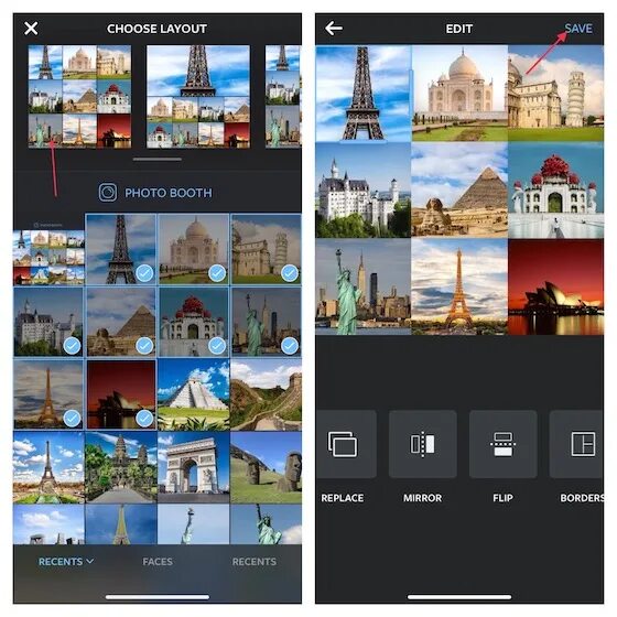 Приложение сделать коллаж из фото айфон How to Make a Collage on iPhone and iPad Beebom