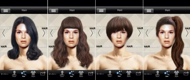 Приложения для изменения прически на фото Тест-драйв мобильных приложений: подбор причесок