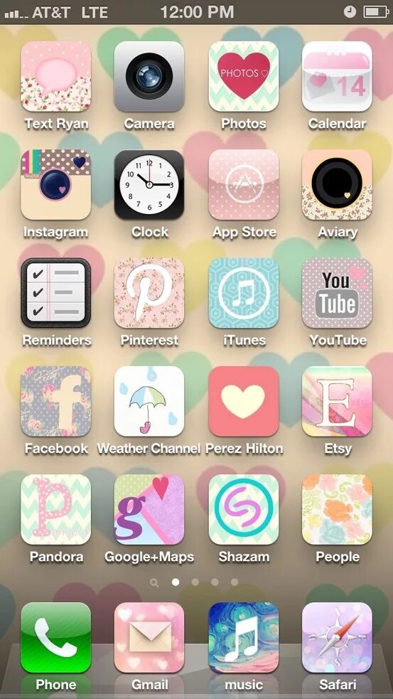 Приложения для красивого оформления телефона Make your IPhone home screen pretty! Free App - cocoppa Iphone info, Iphone orga