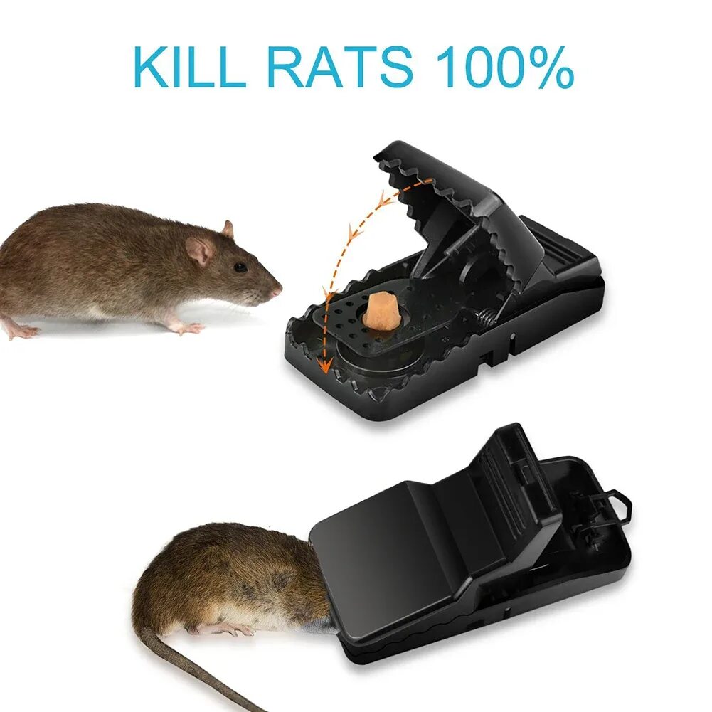 Приманка в мышеловку для мышей какая лучше Reusable Rat Catching Mice Mouse Traps Mousetrap Bait Snap Spring Rodent Catcher