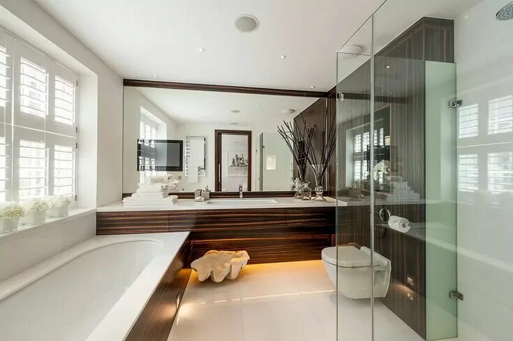 Пример интерьера ванной Pin by Jamie Hayton on bathroom Color bathroom design, Bathroom design, Bathroom