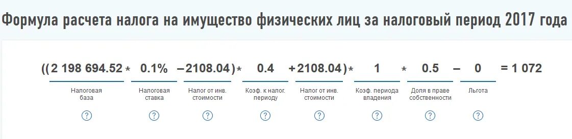 Пример расчета налога на дом Транспортный налог + налог на недвижимость (с. 68) - Санкт-Петербург