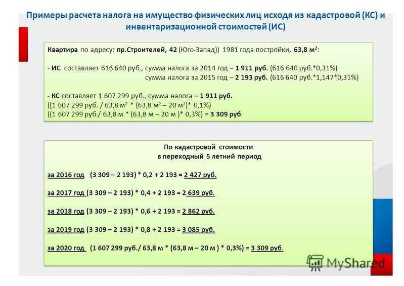 Пример расчета налога на дом Калькулятор расчета налогов рк