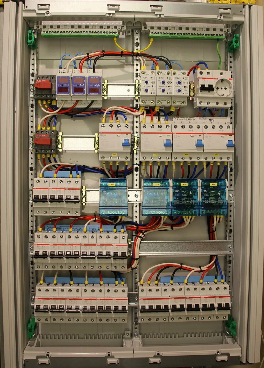 Пример сборки электрического щита для дома Замена проводки в Понизовье: 118 электромонтажников с отзывами и ценами на Яндек