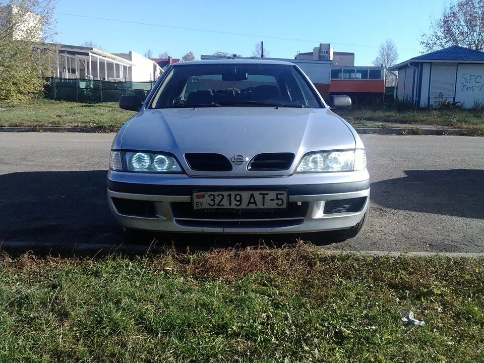 Примера p11 тюнинг фар Ангельские глазки - Nissan Primera (P11), 1,6 л, 1997 года электроника DRIVE2