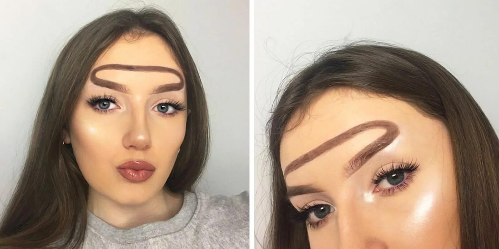 Примерить брови онлайн бесплатно по фото Halo Brows' Are Trying to Be a Thing, and the Pictures Are Crazy Halo brows, Per