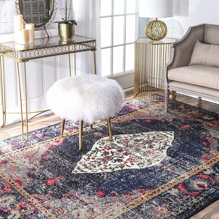 Примерить ковер в интерьере онлайн Refresh Your Space With Amazon Rugs That Are Affordable and Chic Apartment decor