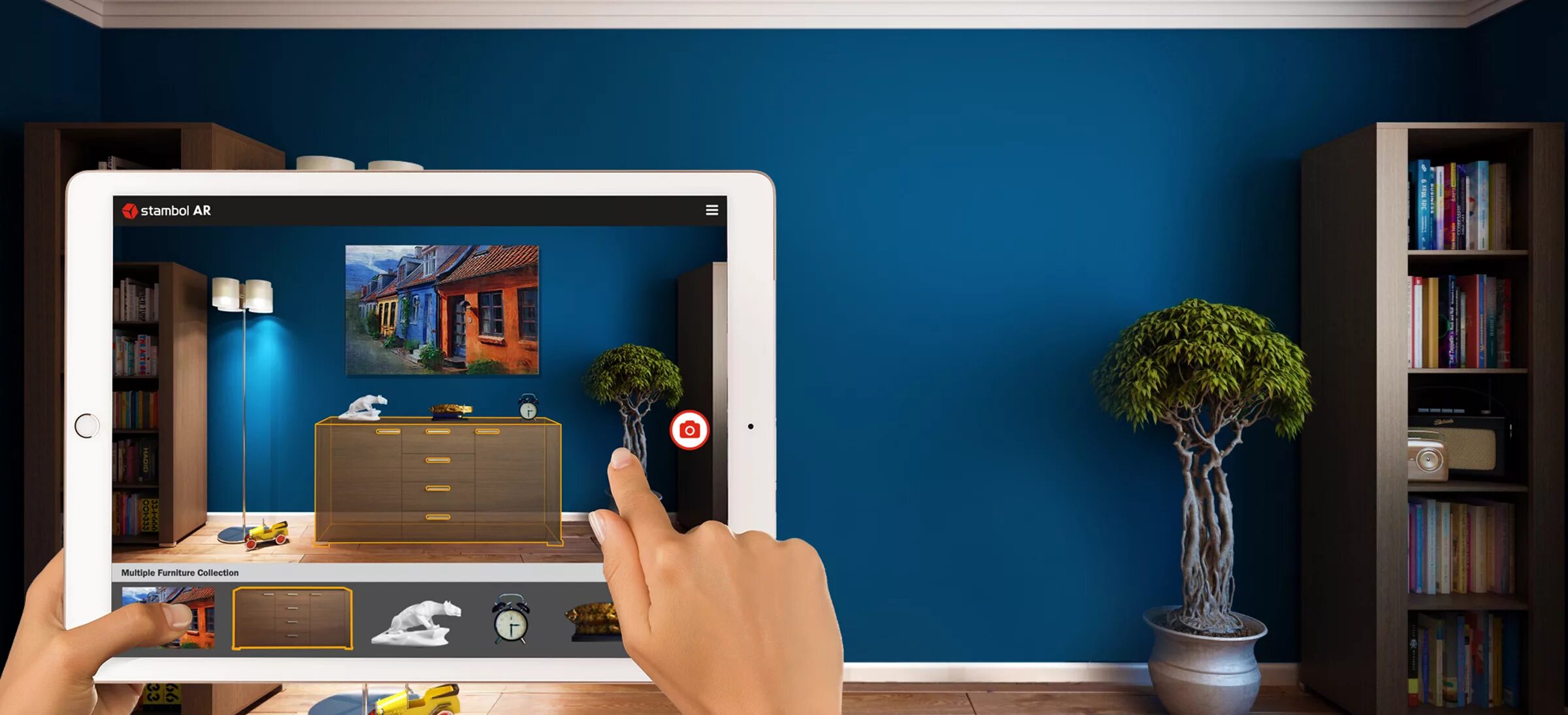 Примерить мебель в интерьере онлайн Augmented Reality - Stambol