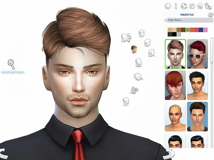 Примерить прическу мужскую Hello everyone! Found in TSR Category 'Sims 4 Male Hairstyles' en 2024 Club