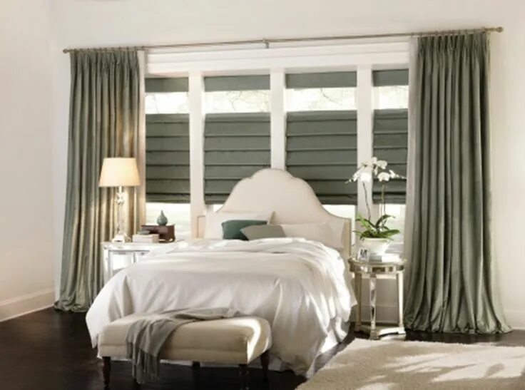 Примерить шторы в интерьере онлайн Pin by J & J Shutters & Shades LLC on Ideas for the house Traditional bedroom, W