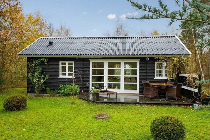 Примеры дачных домов Классическая уютная дача в Дании Summer house, Small summer house, Danish house