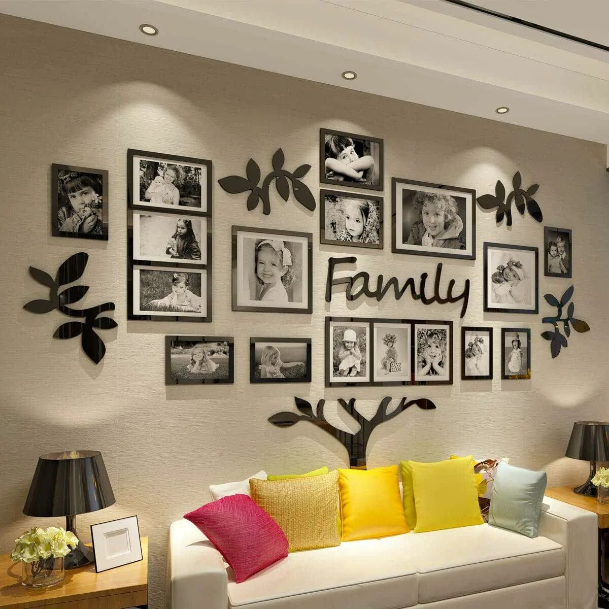 Примеры декора на стену Amazon.com: Family Art Wall Decor