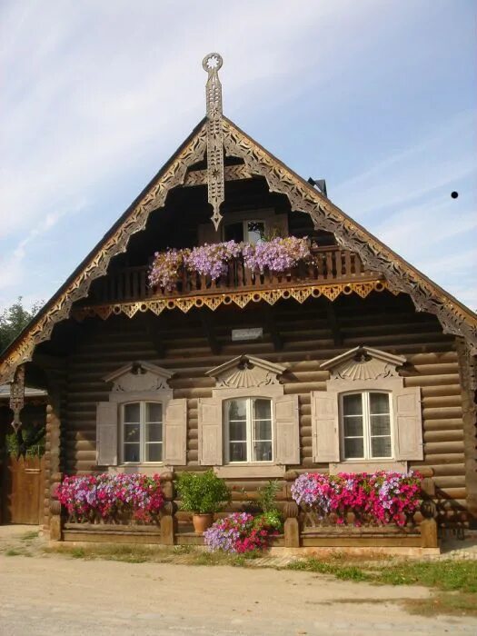 Примеры деревенских домов Русская деревня в Потсдаме German houses, Russian architecture, Germany