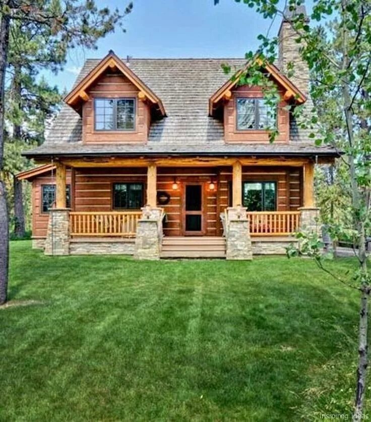 Примеры деревянных домов Room a Holic Small log cabin, Cabin house plans, Log cabin homes