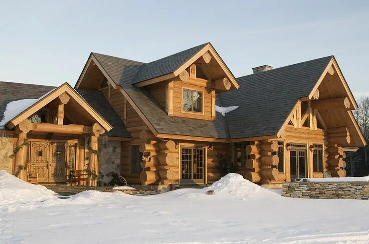 Примеры деревянных домов House Entry Photo Log homes, House styles, Timber house