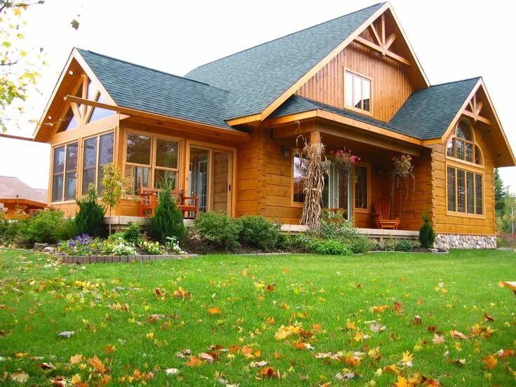 Примеры деревянных домов View our model - 1867 Confederation Log Homes and Timber Frame Log home designs,