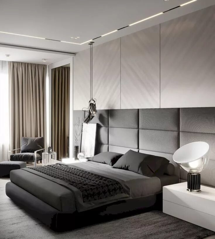 Примеры дизайна спальни 51 The Best Bedroom Design Ideas to Apply in Your Home - Matchness.com Projeto d