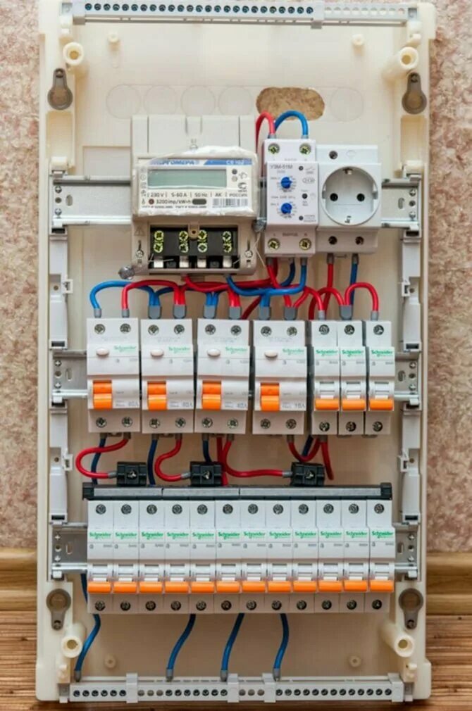 Примеры домашних электрических щитов в частный дом Ярослав К. - Ремонт и строительство, Электромонтажные работы, Ремонт техники, Мо
