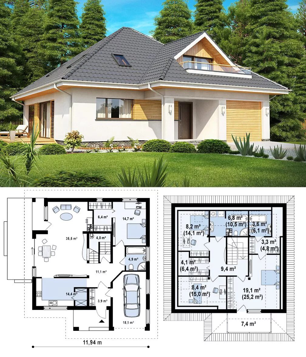 Примеры домов 100 кв Пин от пользователя M C на доске House ideas Планировка бунгало, Дом, Проект дом