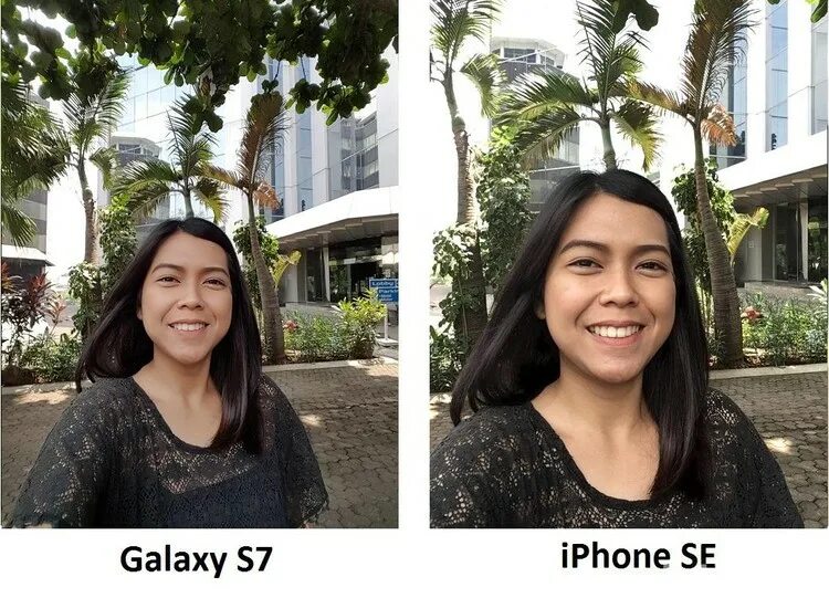 Примеры фото самсунг а55 Adu Kamera iPhone SE vs Galaxy S7