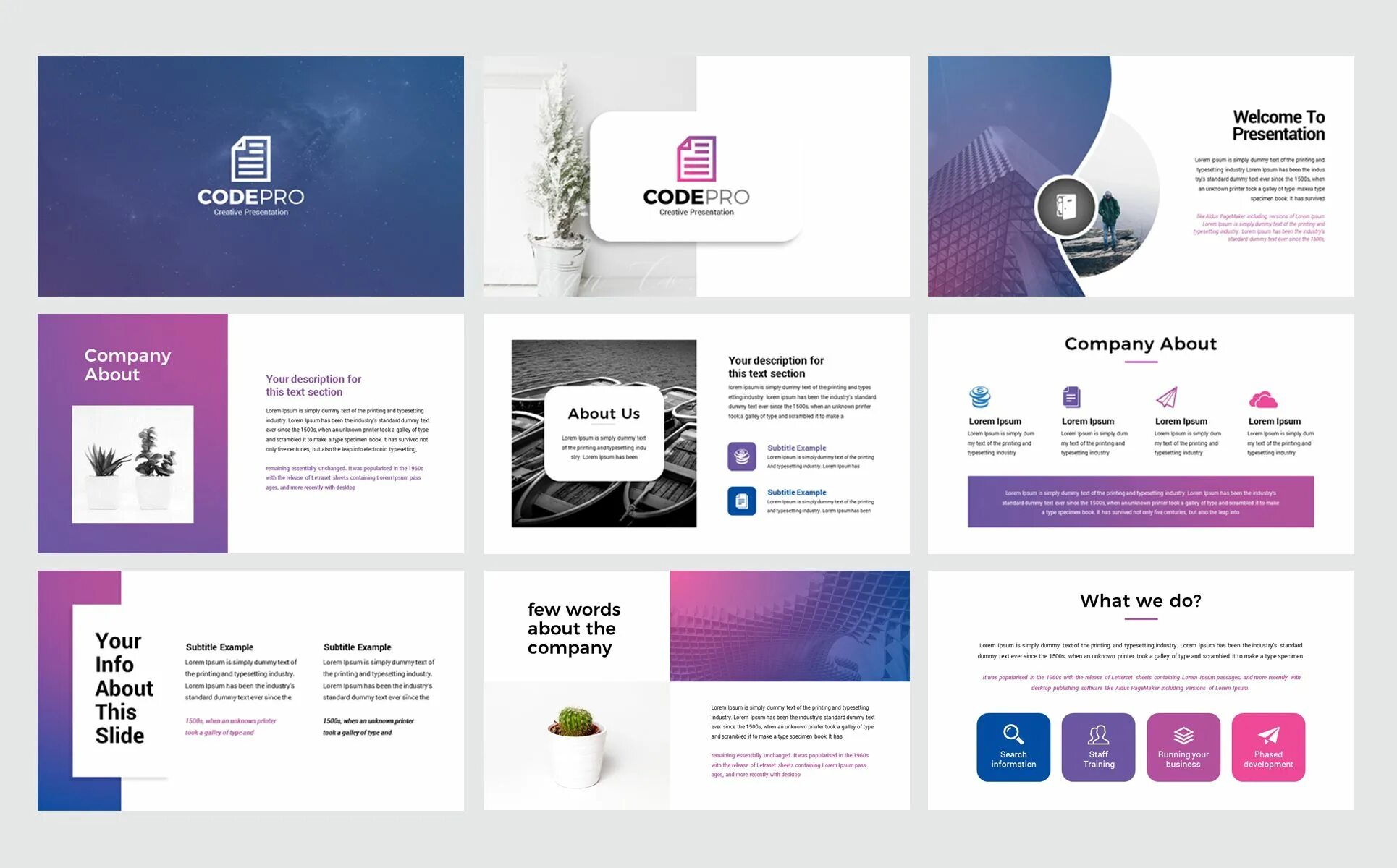 Примеры красивого оформления презентаций Creative Business Presentation PowerPoint template Business powerpoint templates