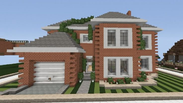 Примеры красивых домов в майнкрафт Pin by Brookepaigehu on Forever Minecraft house designs, Modern minecraft houses