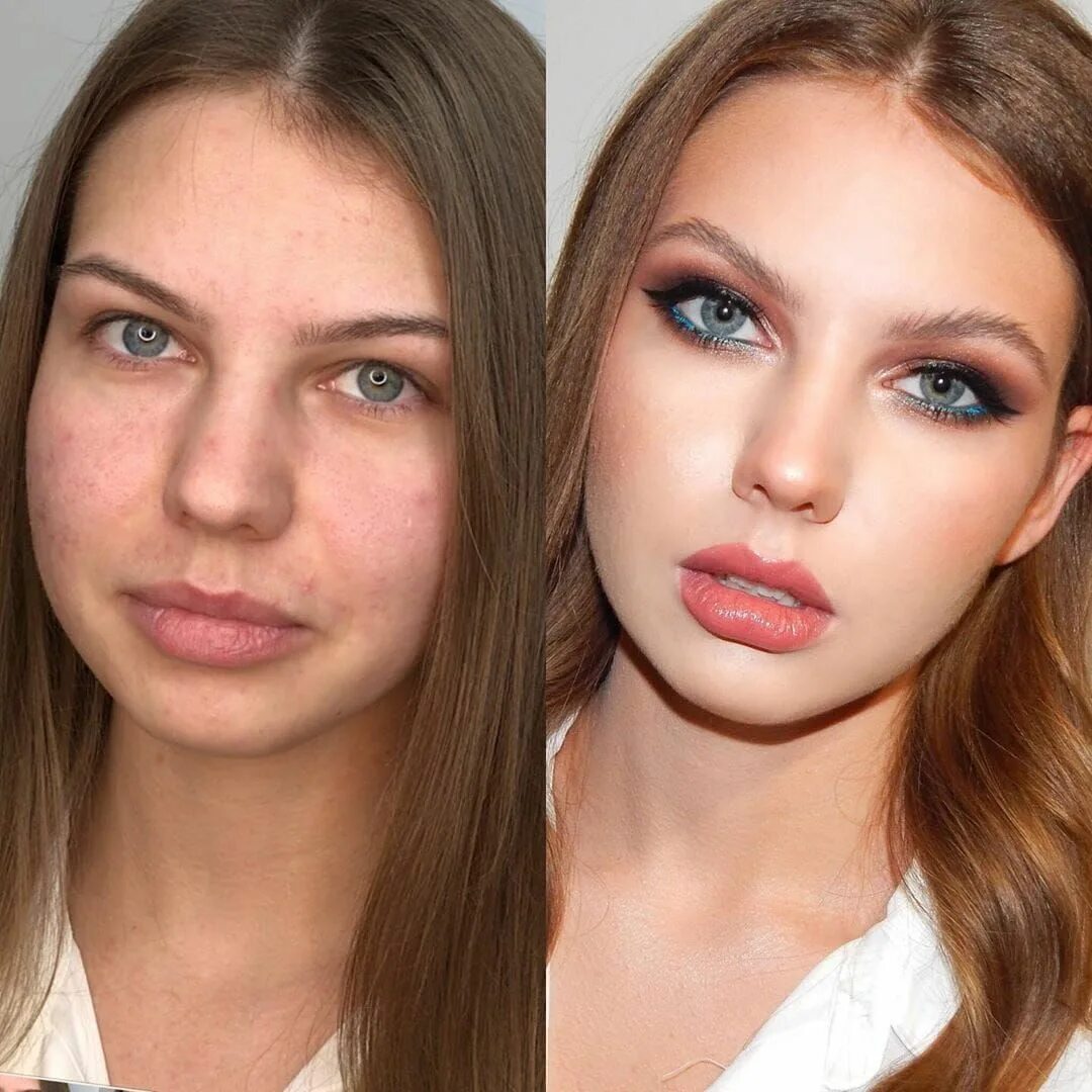 Примеры макияжа фото Пин на доске Makeovers for Ladies