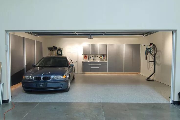 Примеры отделки гаража Garage Storage, Storage Solutions Tailored Living Garage design interior, Garage