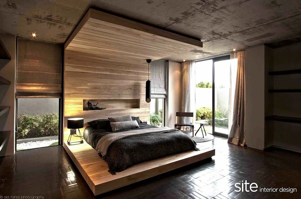 Примеры отделки спальни 18 Wooden Bedroom Designs to Envy (updated) Modern bedroom, Modern bedroom desig