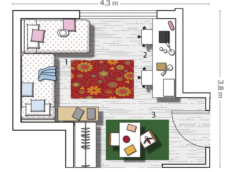 Примеры планировки детских комнат Dormitorio para dos hermanas Dos hermanas, Dormitorios, Decoración de unas