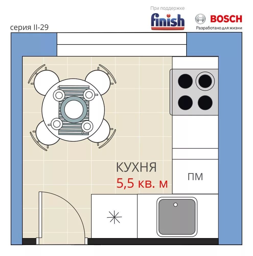 Примеры планировки кухни 5.5 3 идеи планировки крошечной кухни - INMYROOM Дизайн небольшой кухни, Кухня, Маке