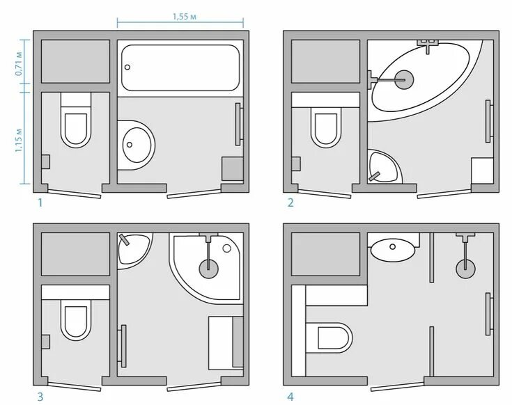 Примеры планировки санузла Как сделать маленький санузел комфортным Small bathroom remodel, Bathroom floor 