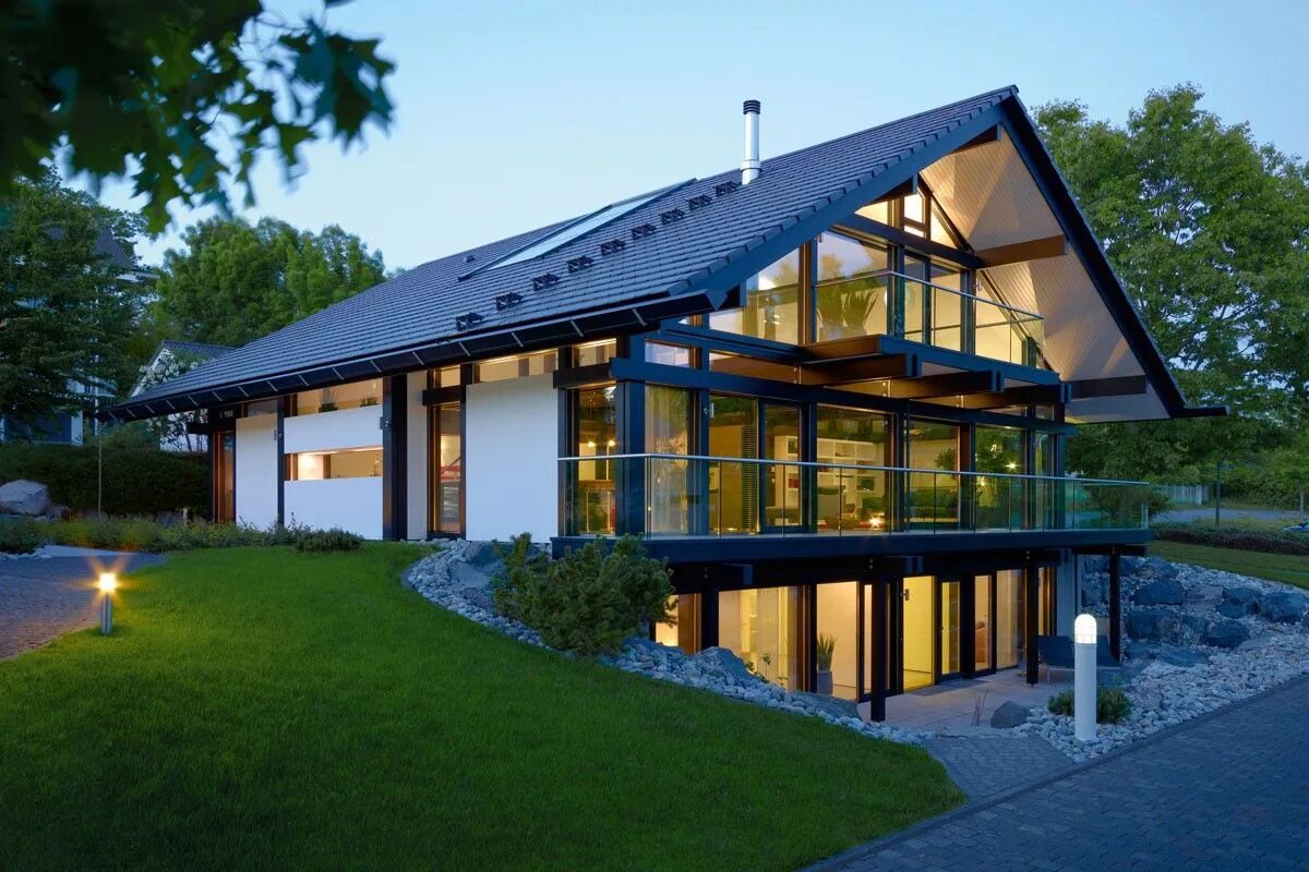 Примеры построенных домов Huf Haus House design pictures, German houses, Architecture house