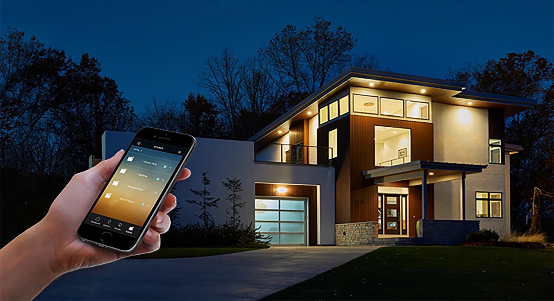 Примеры работ задач умного дома Including Smart Lighting for Better Home Security - Electrical Contractor Magazi