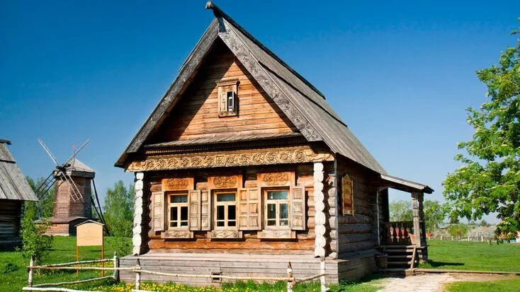 Примеры русского дома Sept types de demeures traditionnelles russes Maison en rondins, Chalet bois, Vi