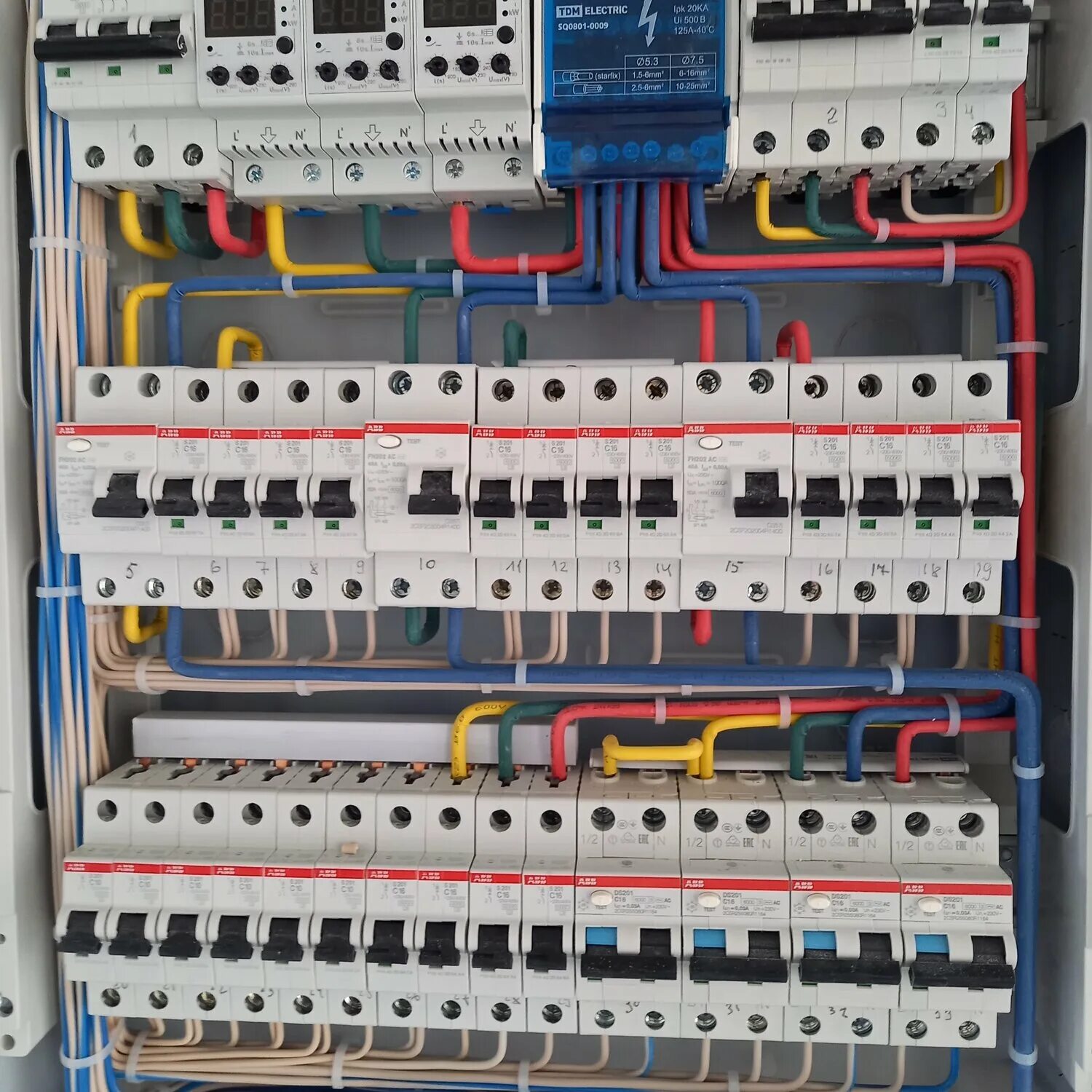 Примеры сборки электрощитов для частного дома Электромонтажные работы в Московском: 120 электромонтажников