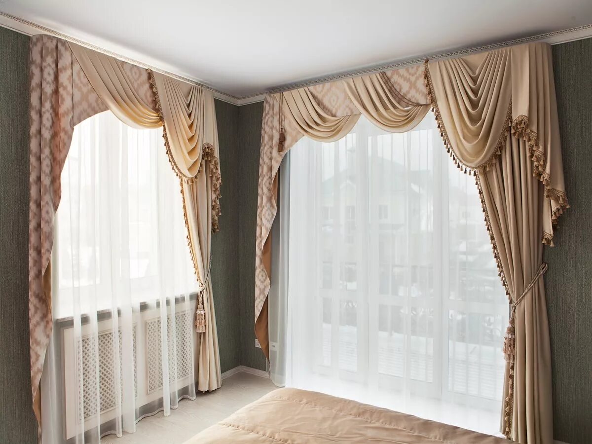 Примеры штор фото Photo: Benone, curtains, curtain rods, Moscow, 2nd Vyazovsky Drive, 16с11 - Yand