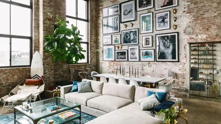 Примеры стиля лофт 6 Home Decor Trends We Can’t Wait to Try in 2018 (StyleCaster) Loft interiors, L