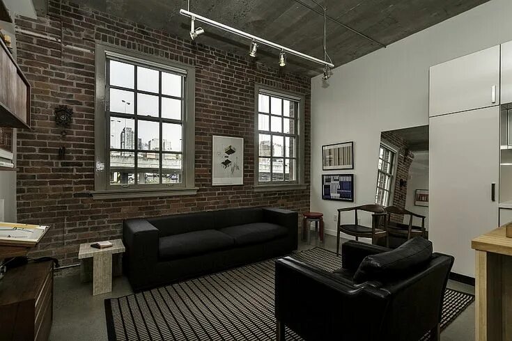 Примеры стиля лофт Historic Loft Brings Together Rich Heritage And Contemporary Comfort Gorgeous ap