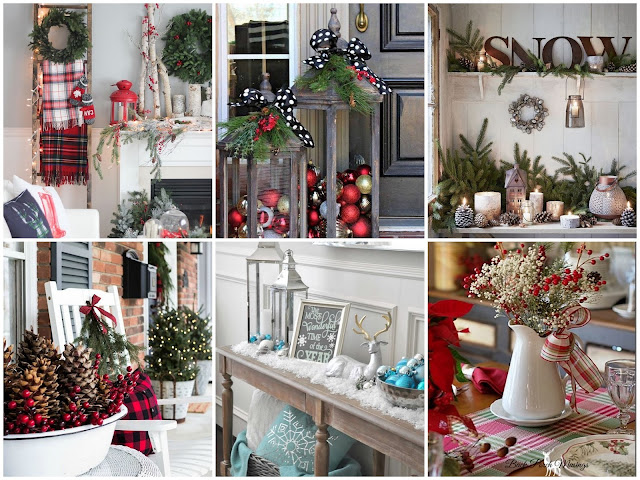 25 Amazing Christmas Front Porch Decorating Ideas - Instaloverz Christmas porch 