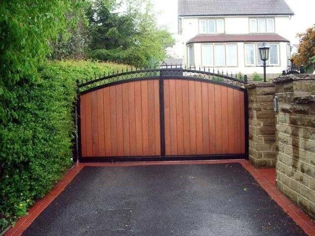 Примеры ворот для собственного дома Chew Valley Gates - Alarm and security equipment installers in Bristol, Avon