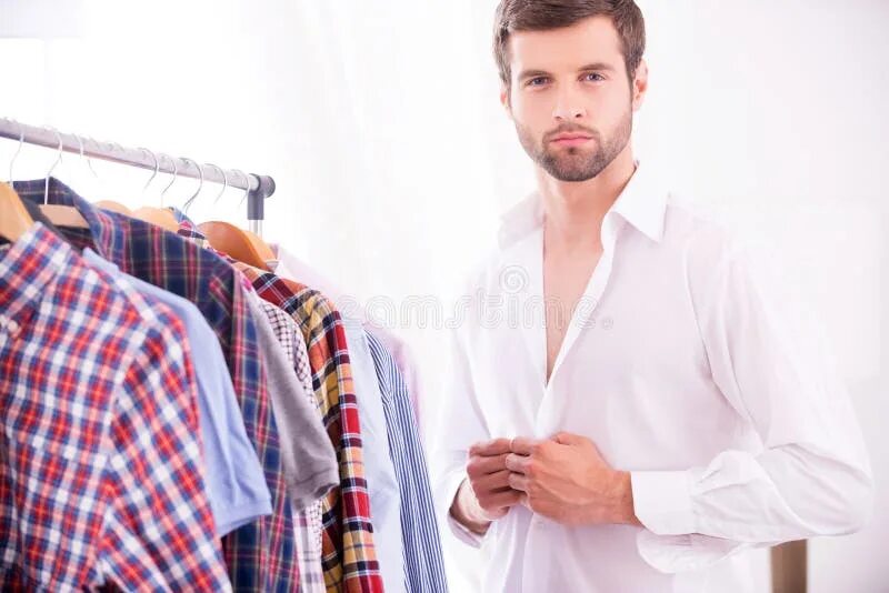 Примитивный сочетание примерять рубашку Stylish and elegance. stock photo. Image of dressed, casual - 41614010