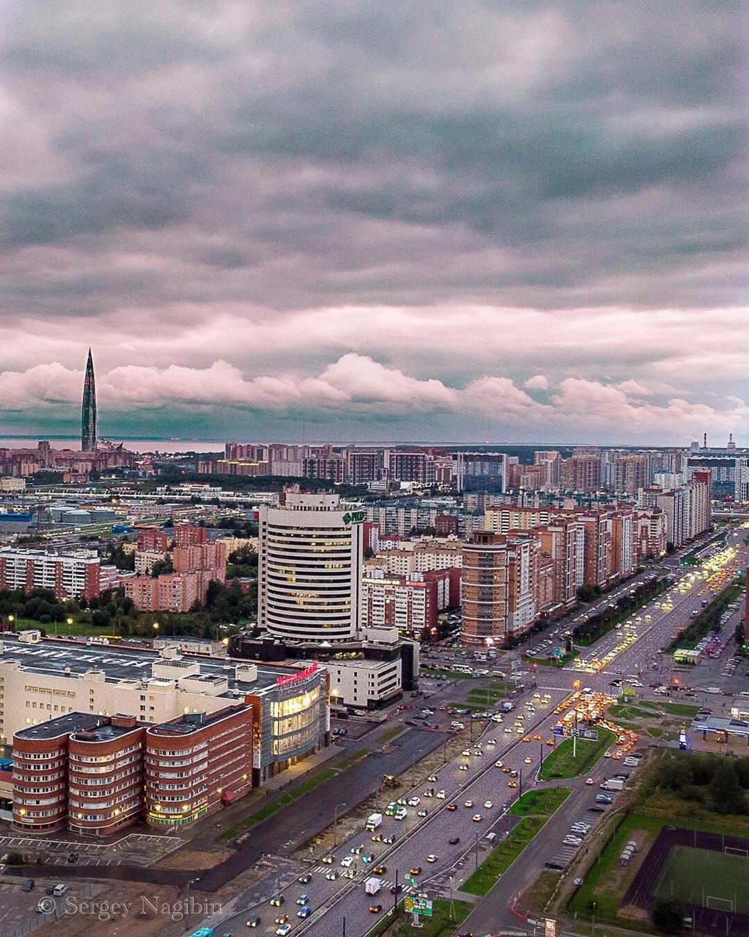 Приморская фото спб Богатырский пр., участок от Байконурской ул. до Гаккелевской ул., реконструкция 