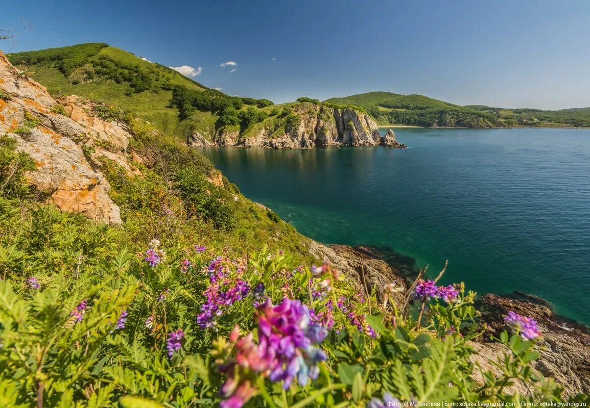 Приморский край фото природы красивые Японский сад и мыс Пассека.