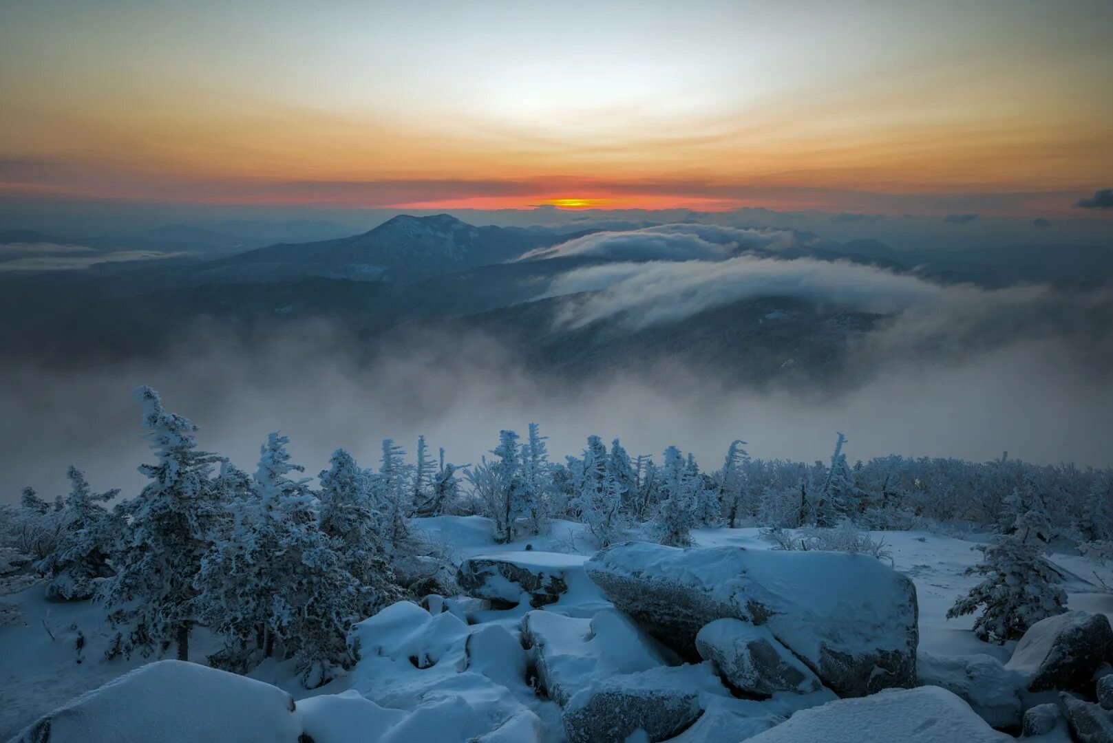 Приморский край зимой фото Волны холода - Фотогалерея РГО