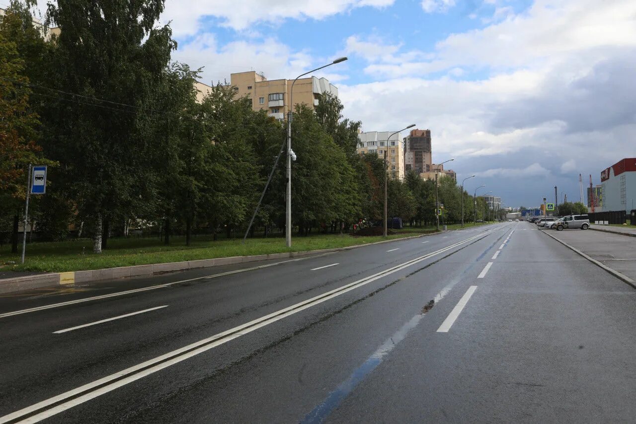 Приморский проспект санкт петербург фото Летом в Петербурге отремонтируют Приморский проспект